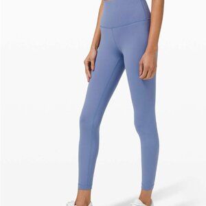 Light Blue Lulu Wunder Train Pant 25"